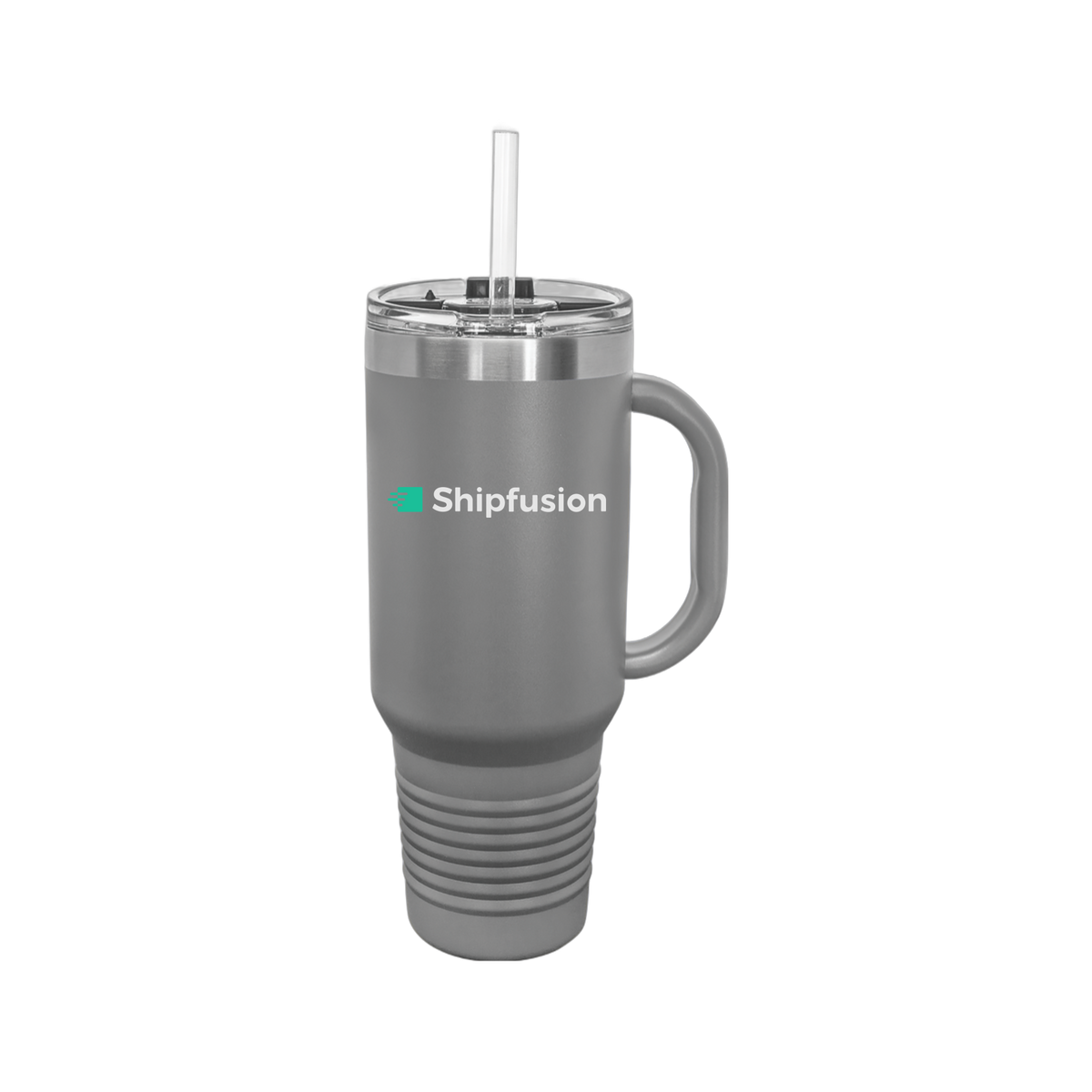 shipfusion-travel-mug-40oz-uv-drinkwarefront-40ozTravelMug-darkgray-flat-front