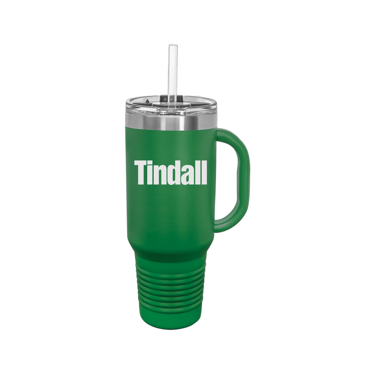 tindallcorp-travel-mug-40oz-uv-drinkwarefront-40ozTravelMug-green-flat-front