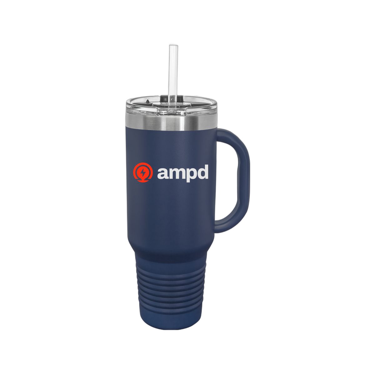ampd-travel-mug-40oz-uv-drinkwarefront-40ozTravelMug-navyblue-flat-front