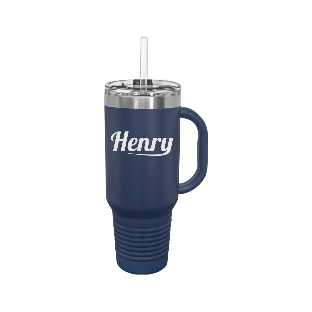 henrymeds-travel-mug-40oz-uv-drinkwarefront-40ozTravelMug-navyblue-flat-front