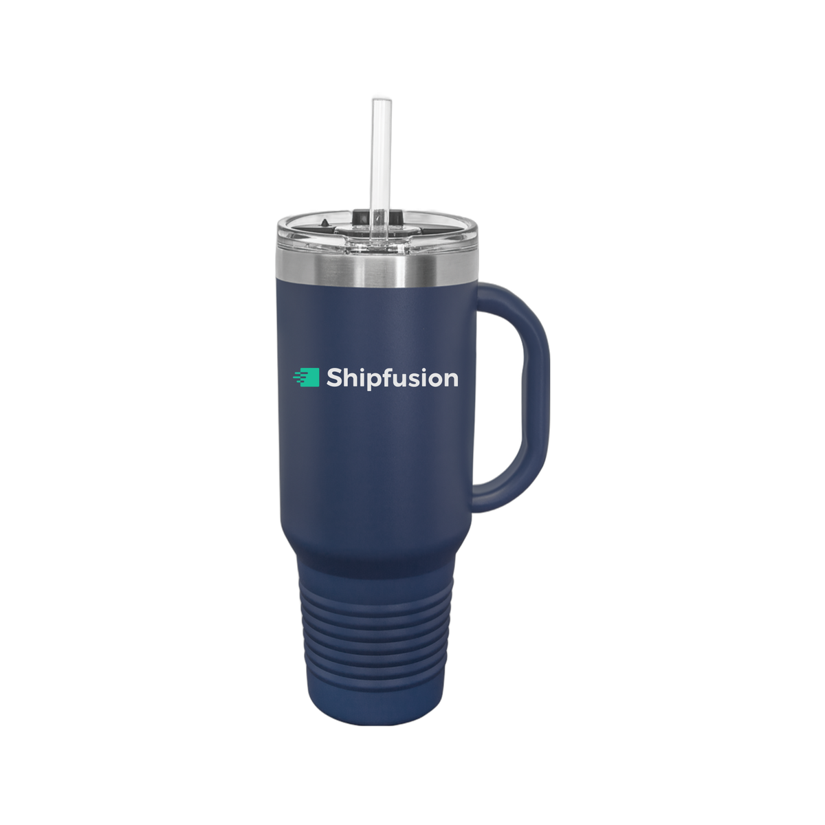 shipfusion-travel-mug-40oz-uv-drinkwarefront-40ozTravelMug-navyblue-flat-front