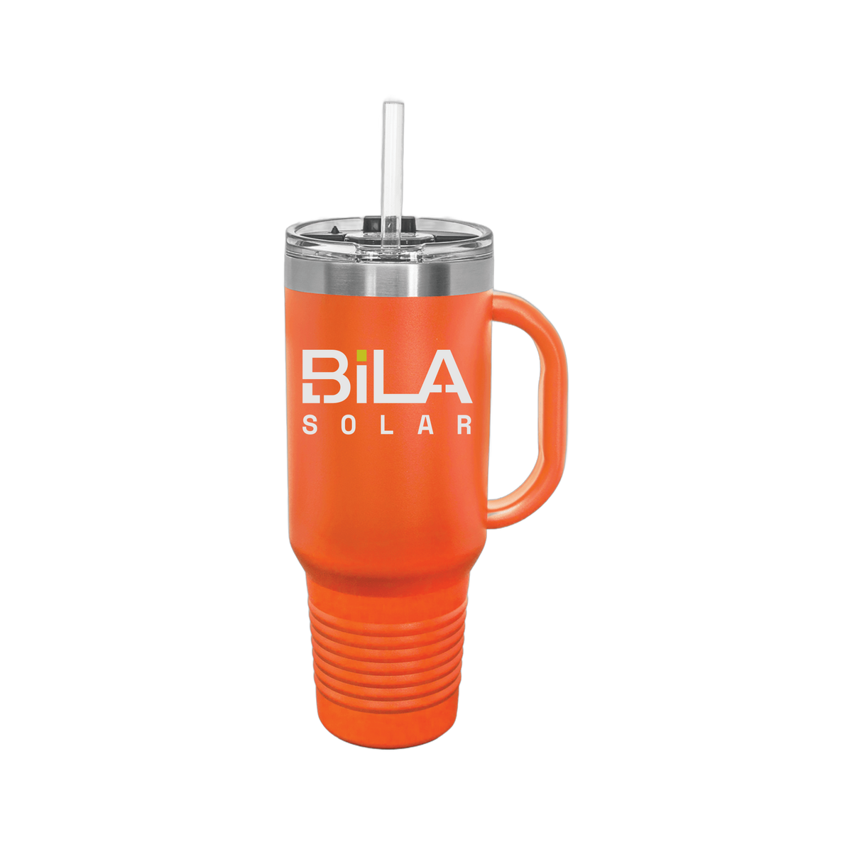bilasolar-travel-mug-40oz-uv-drinkwarefront-40ozTravelMug-orange-flat-front