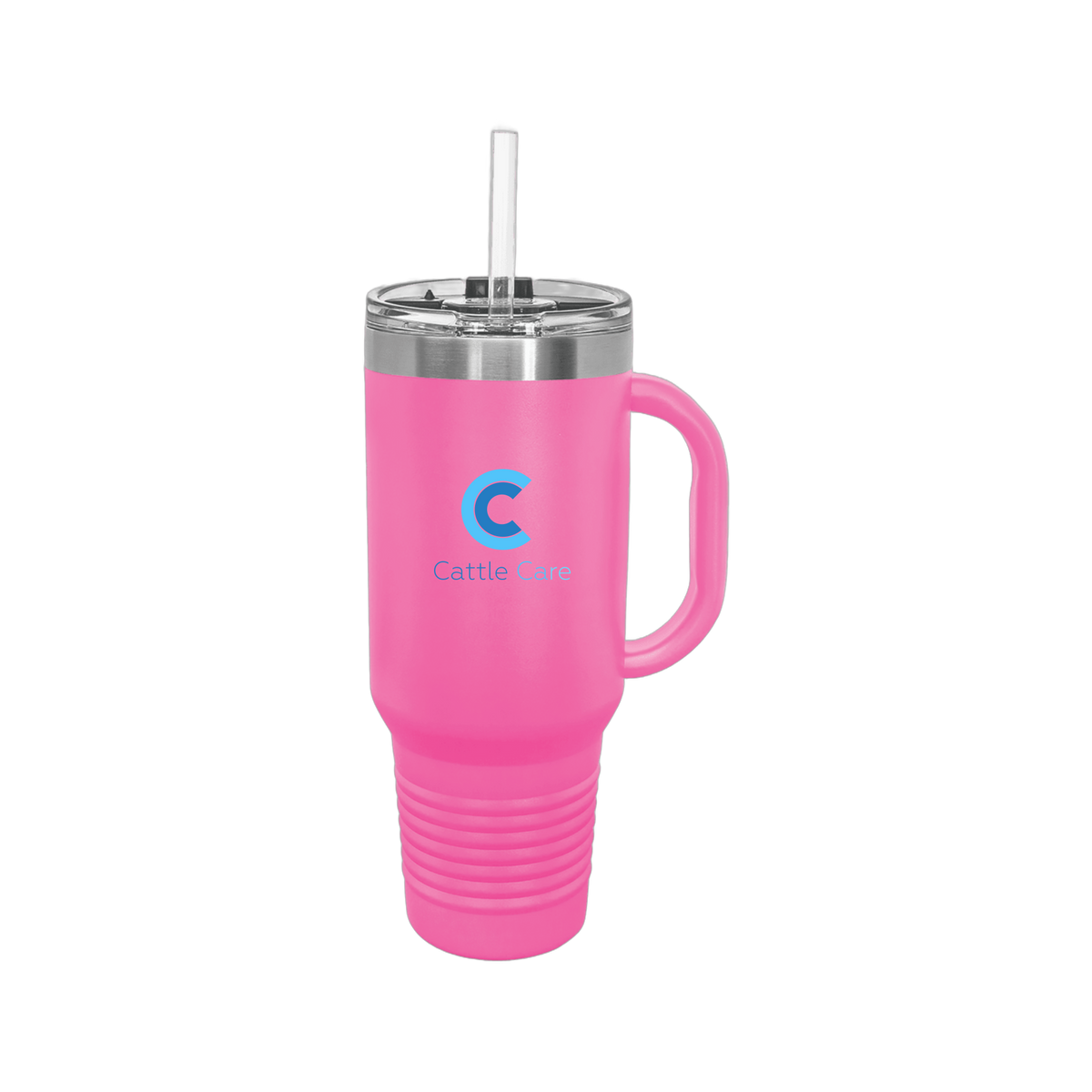 cattle-care-travel-mug-40oz-uv-drinkwarefront-40ozTravelMug-pink-flat-front