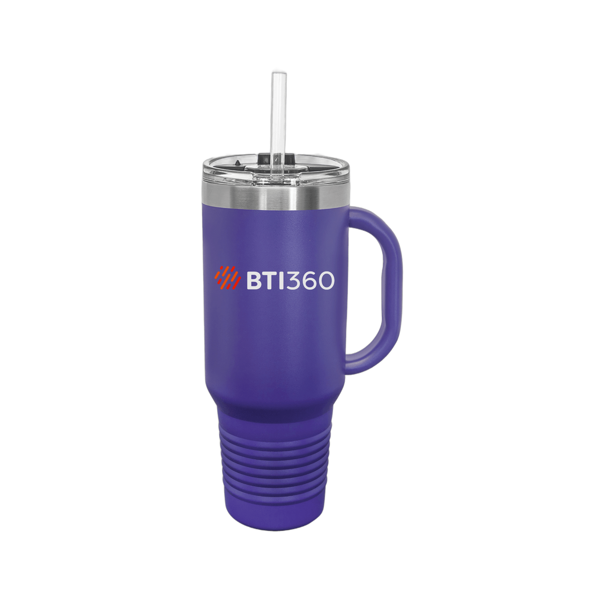 bti360-travel-mug-40oz-uv-drinkwarefront-40ozTravelMug-purple-flat-front