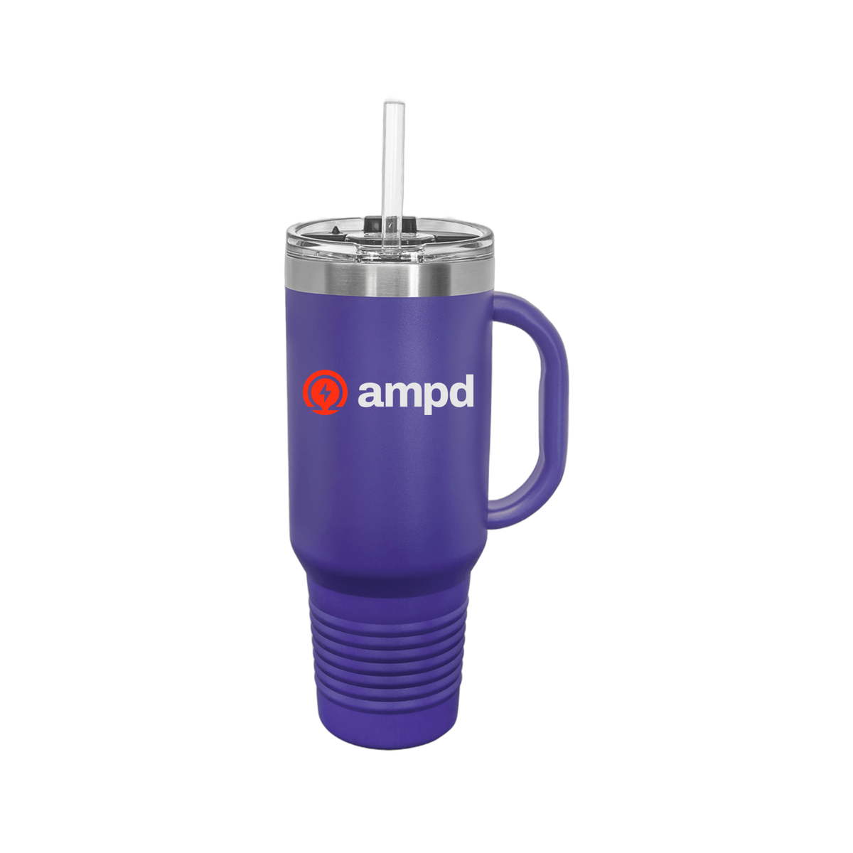 ampd-travel-mug-40oz-uv-drinkwarefront-40ozTravelMug-purple-flat-front