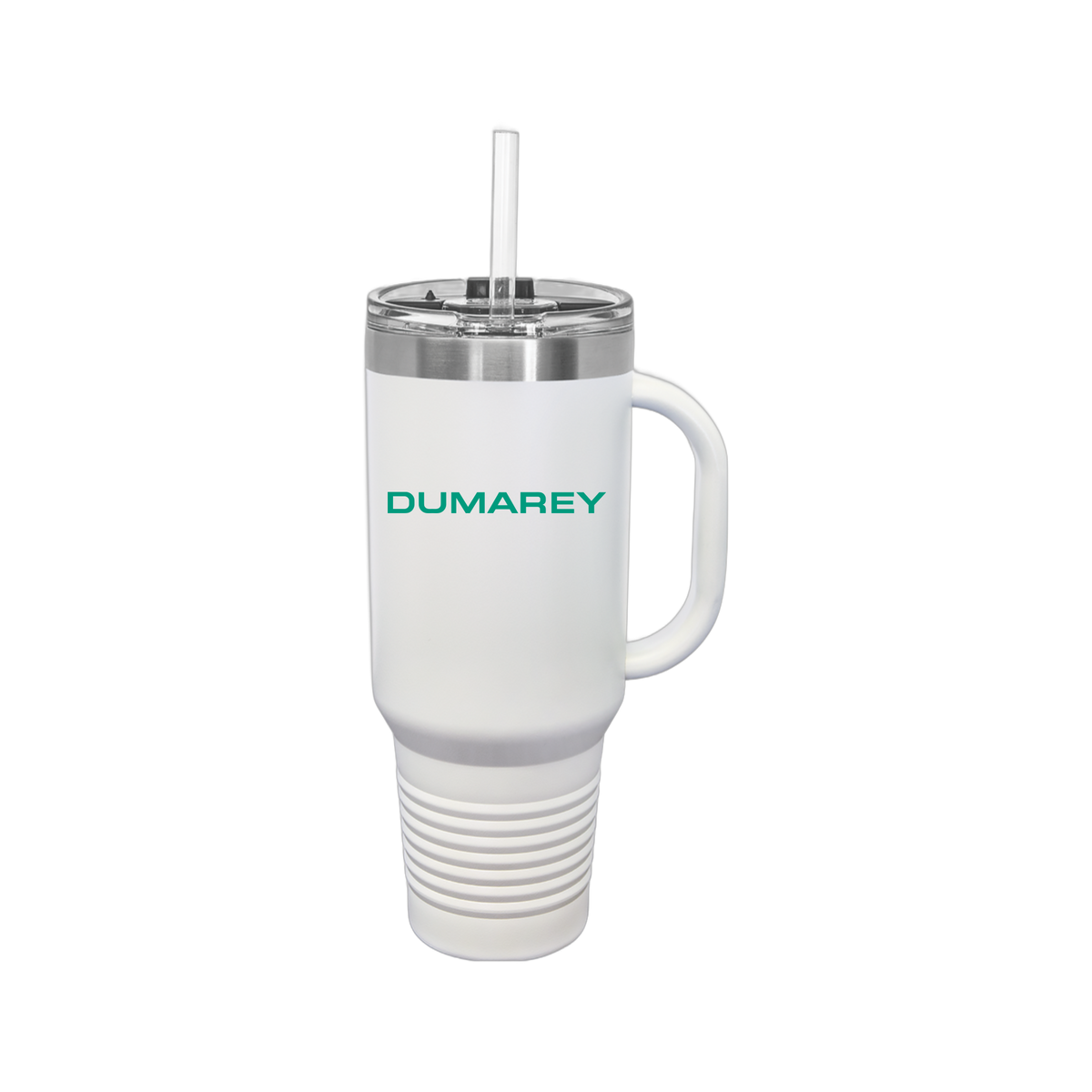 dumarey-travel-mug-40oz-uv-drinkwarefront-40ozTravelMug-white-flat-front