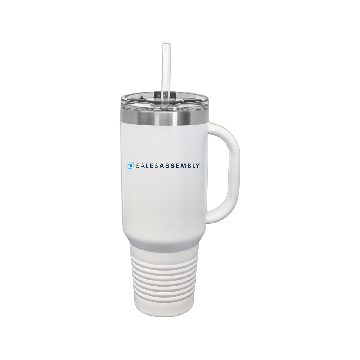 salesassembly-travel-mug-40oz-uv-drinkwarefront-40ozTravelMug-white-flat-front
