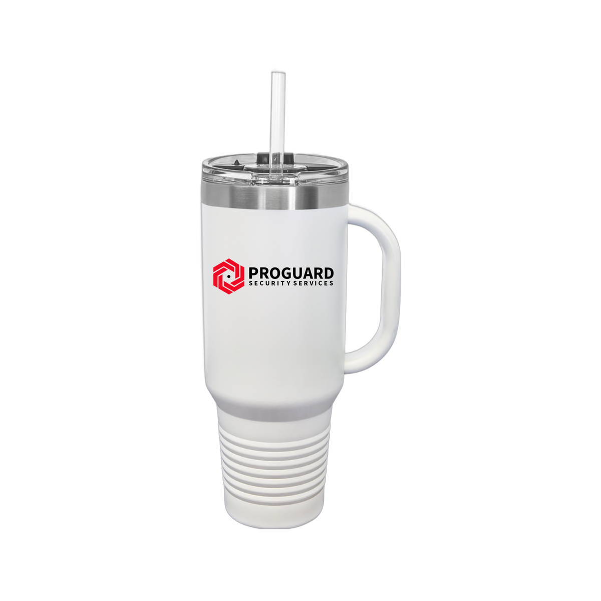 proguardsecurityservices-travel-mug-40oz-uv-drinkwarefront-40ozTravelMug-white-flat-front
