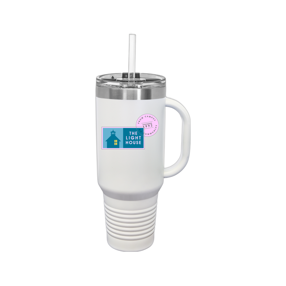 lhcampus-travel-mug-40oz-uv-drinkwarefront-40ozTravelMug-white-flat-front