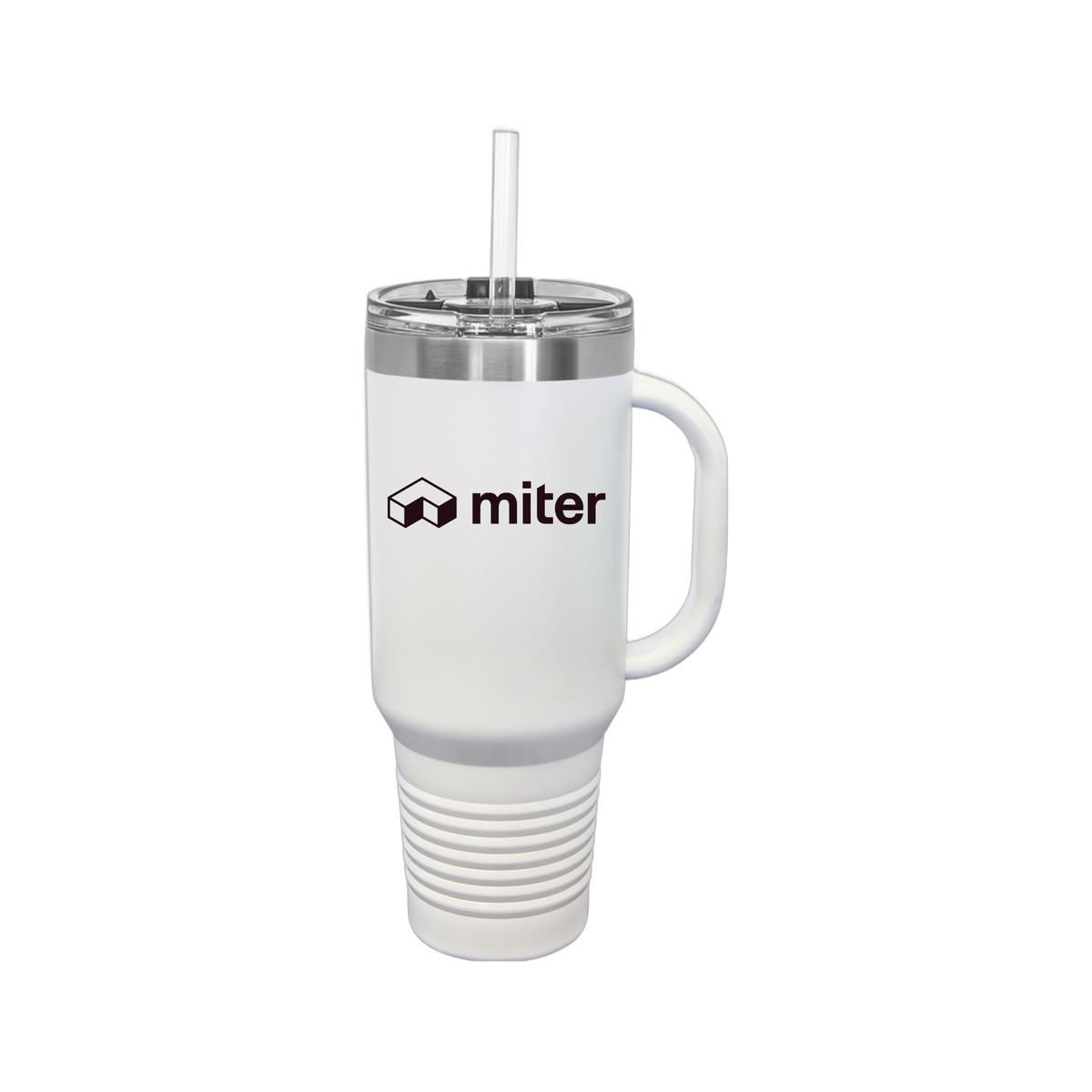 miter-travel-mug-40oz-uv-drinkwarefront-40ozTravelMug-white-flat-front