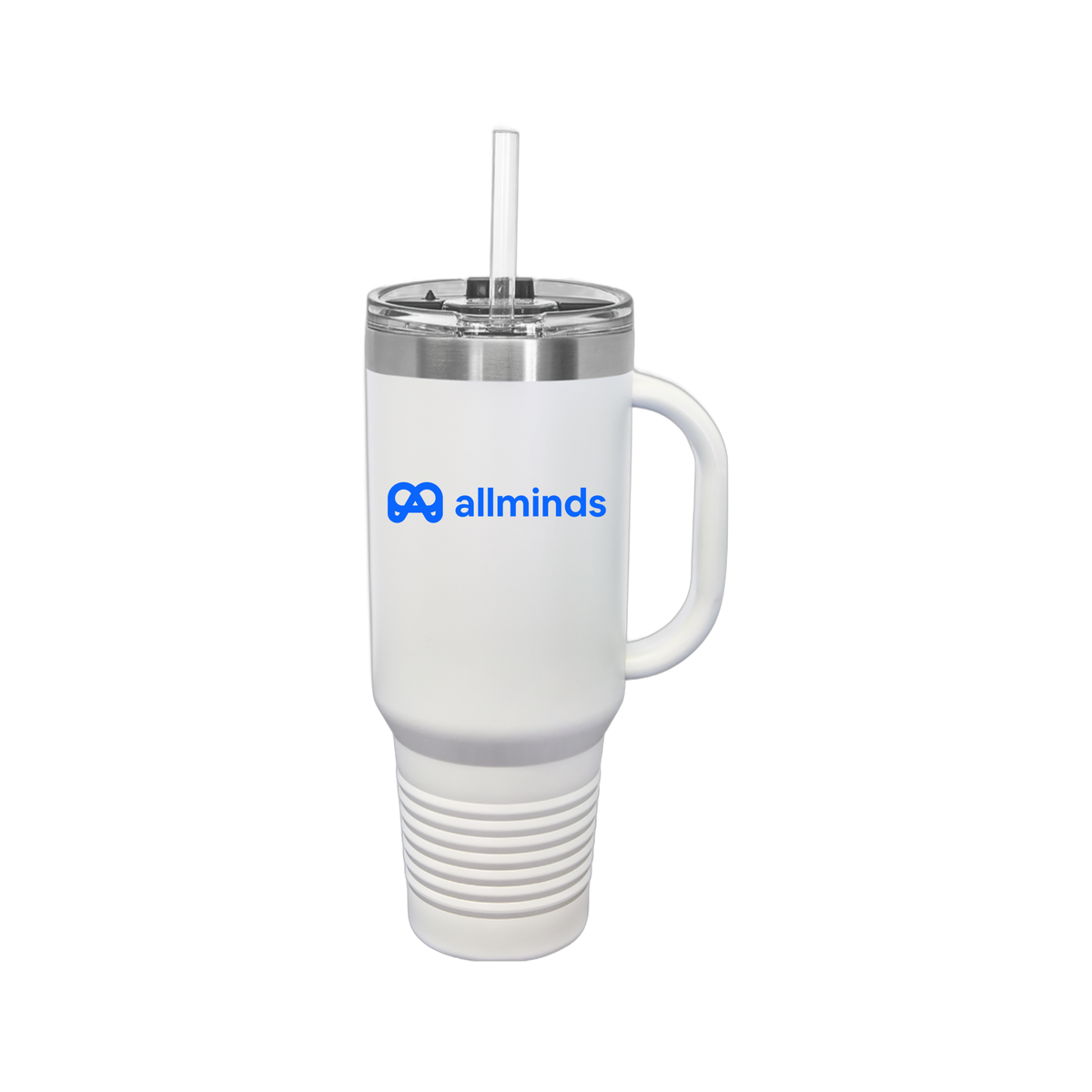 getallminds-travel-mug-40oz-uv-drinkwarefront-40ozTravelMug-white-flat-front
