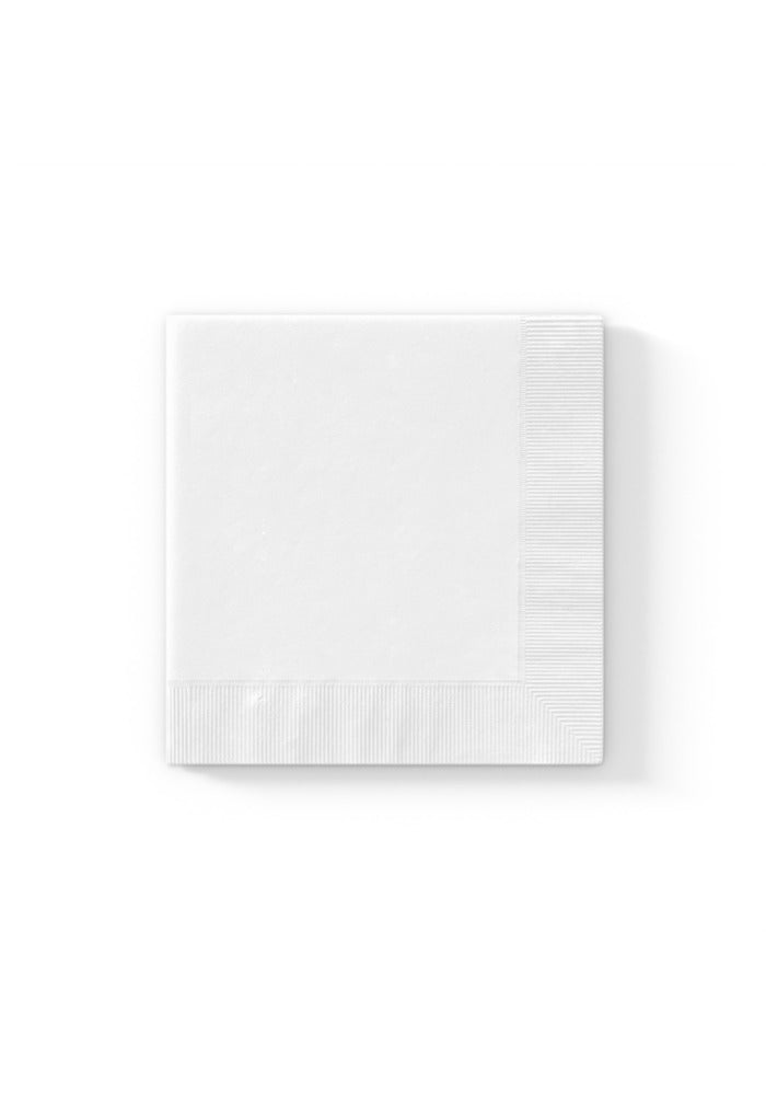 White Coined Napkins