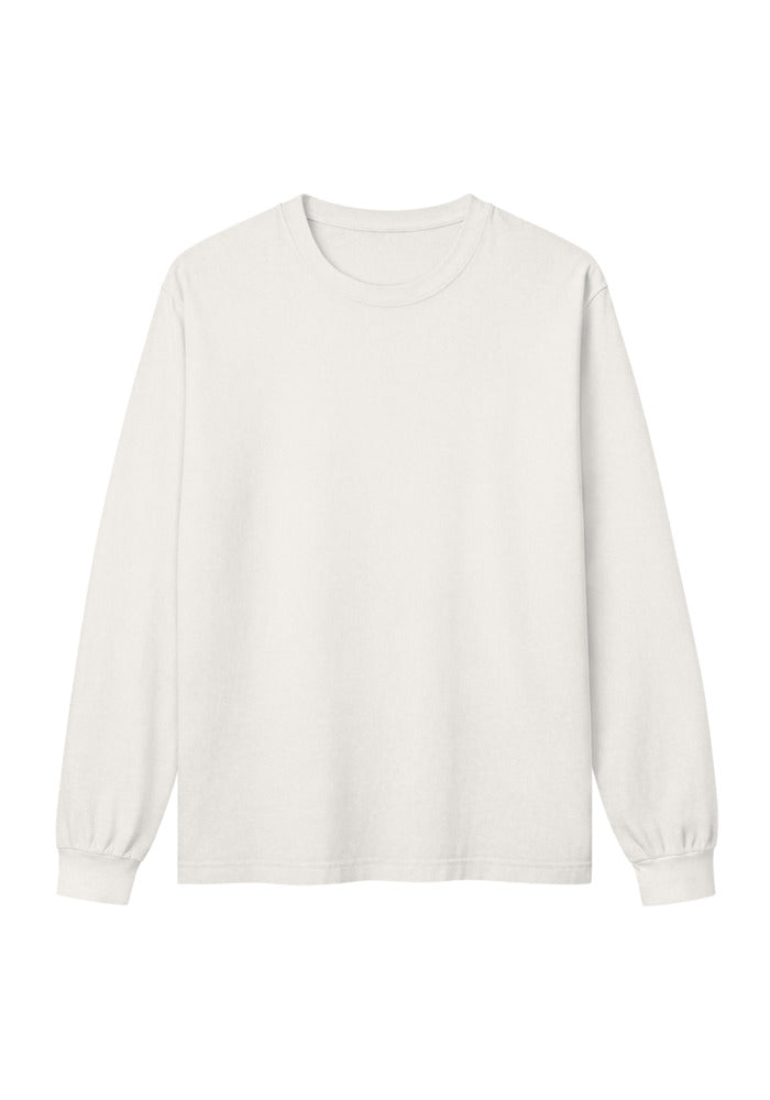 Unisex Garment Dye Heavyweight Long Sleeve Tee | Bella + Canvas 4851GD