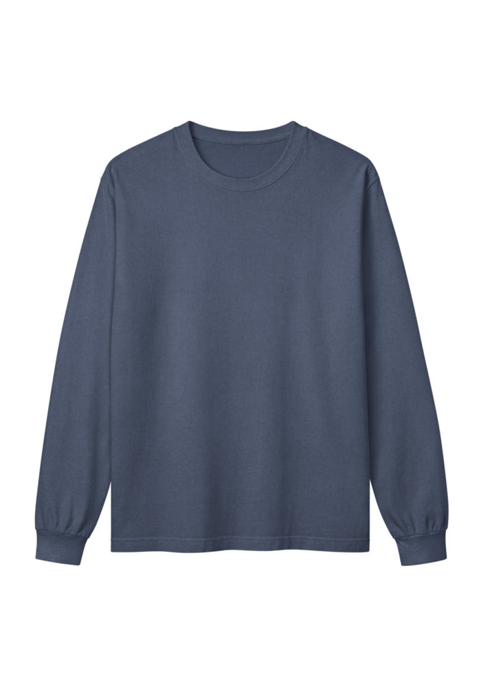 Unisex Garment Dye Heavyweight Long Sleeve Tee | Bella + Canvas 4851GD
