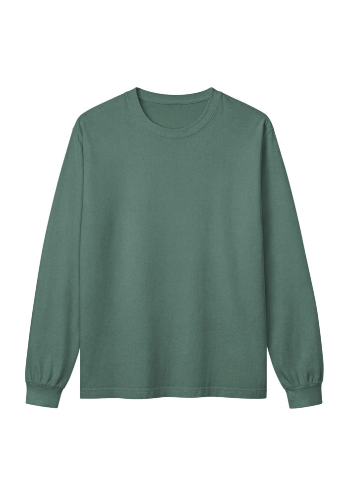 Unisex Garment Dye Heavyweight Long Sleeve Tee | Bella + Canvas 4851GD