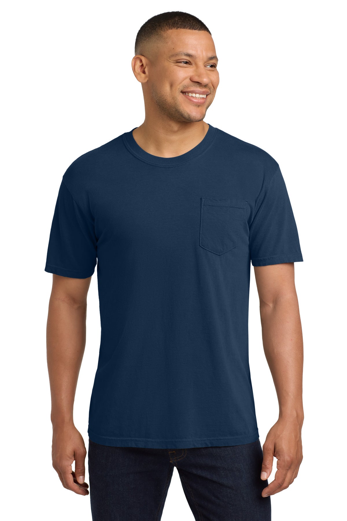 COMFORT COLORS ® Heavyweight Ring Spun Pocket Tee. 6030