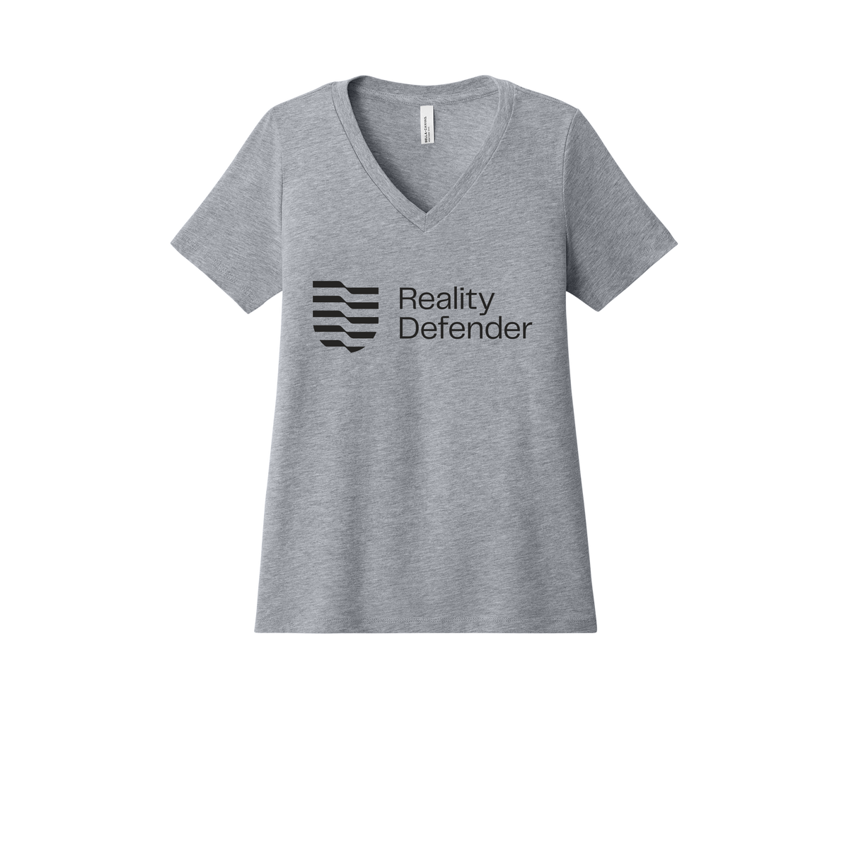 realitydefender-womens-relaxed-v-neck-tee-dtf-front-6405CVC-athleticheather-flat-front