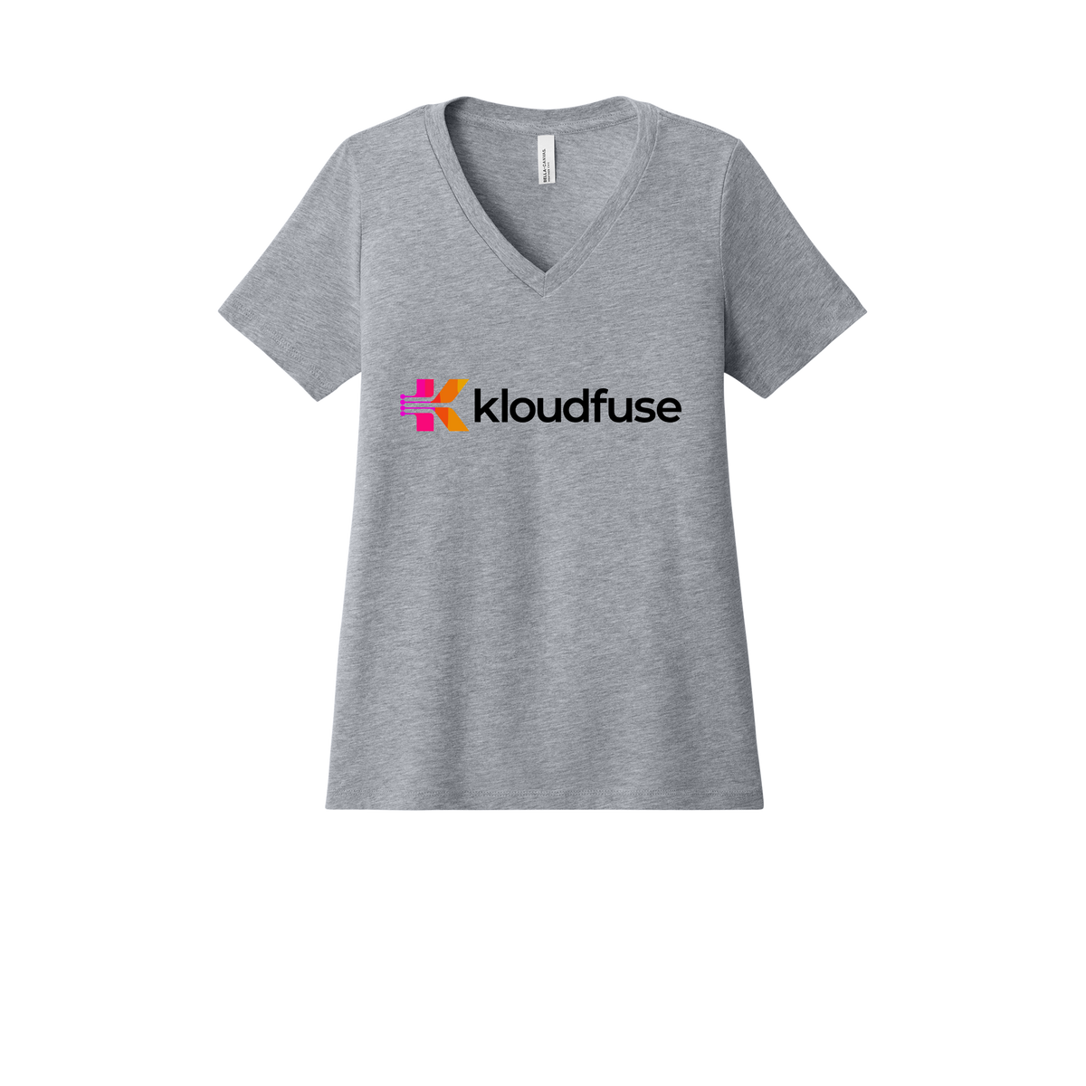 kloudfuse-womens-relaxed-v-neck-tee-dtf-front-6405CVC-athleticheather-flat-front