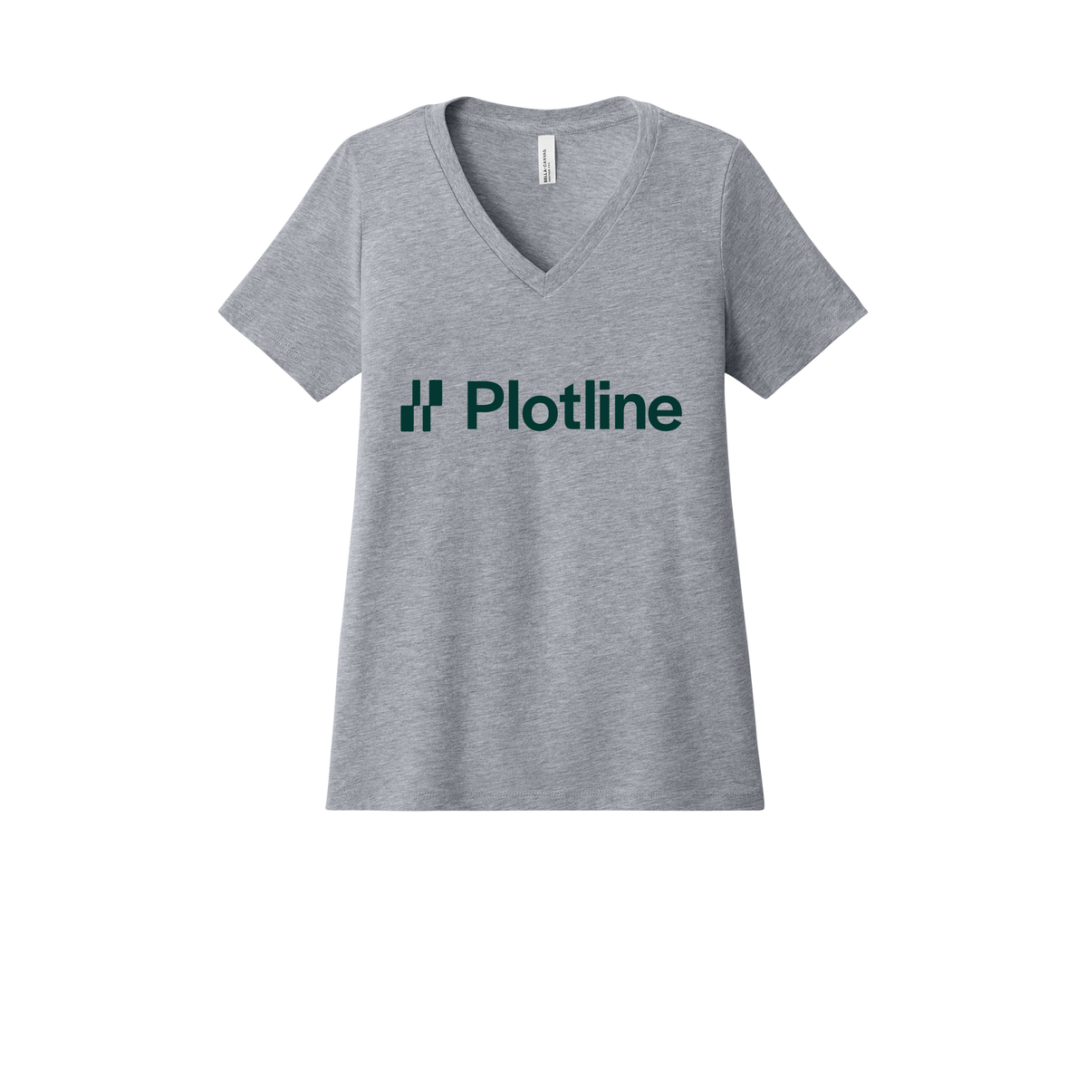 plotline-womens-relaxed-v-neck-tee-dtf-front-6405CVC-athleticheather-flat-front