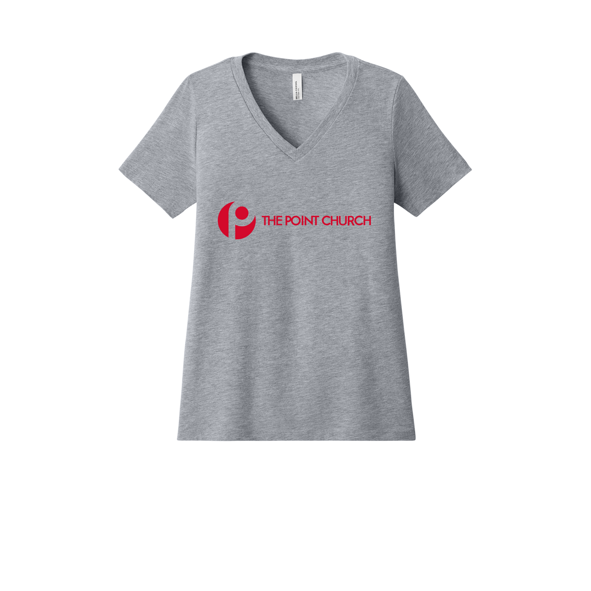 thepointva-womens-relaxed-v-neck-tee-dtf-front-6405CVC-athleticheather-flat-front