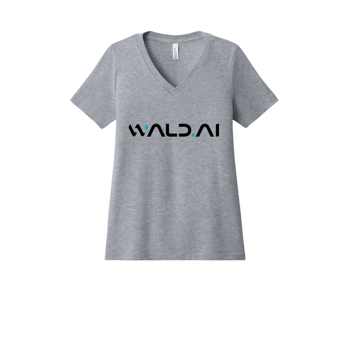 wald-womens-relaxed-v-neck-tee-dtf-front-6405CVC-athleticheather-flat-front