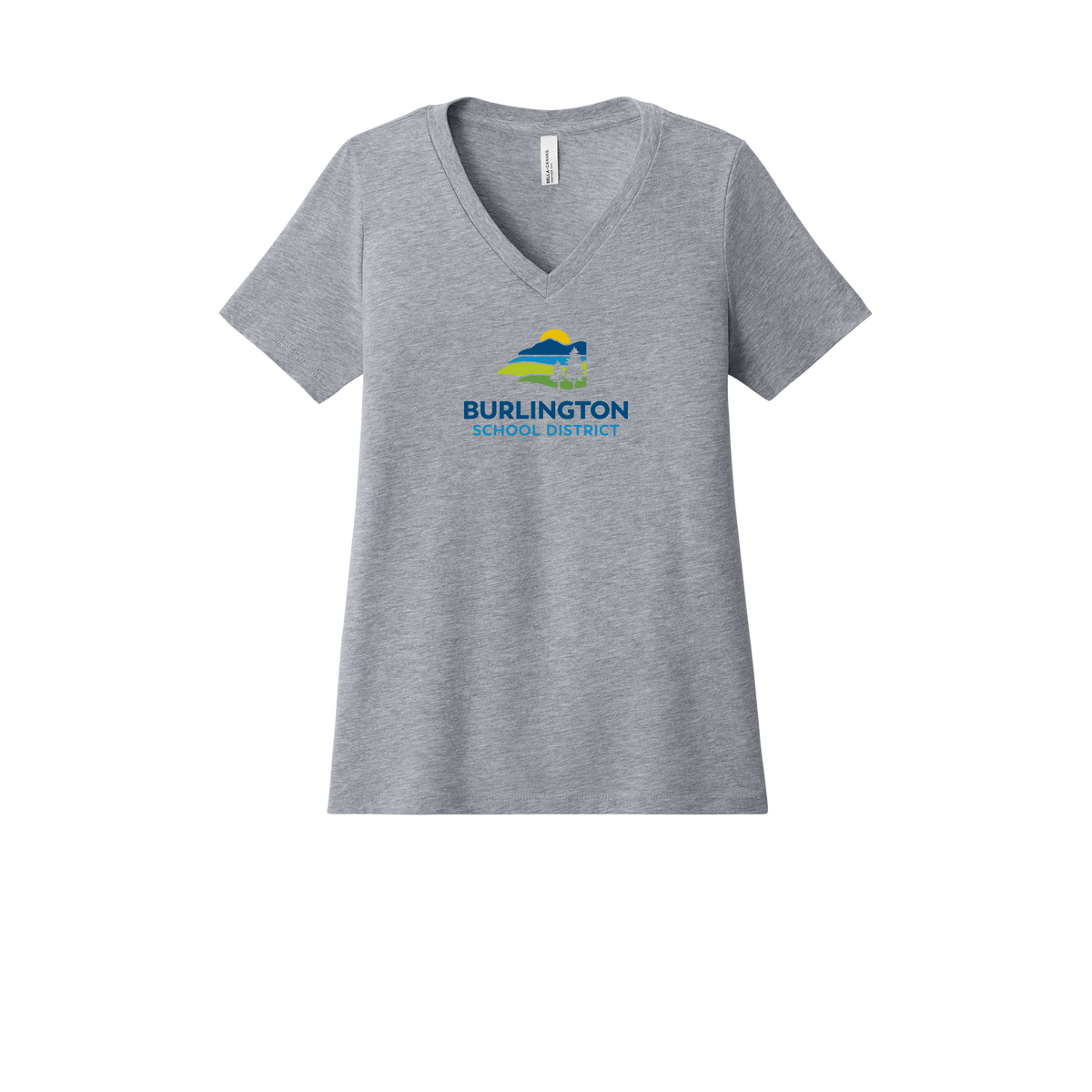bsdvt-womens-relaxed-v-neck-tee-dtf-front-6405CVC-athleticheather-flat-front