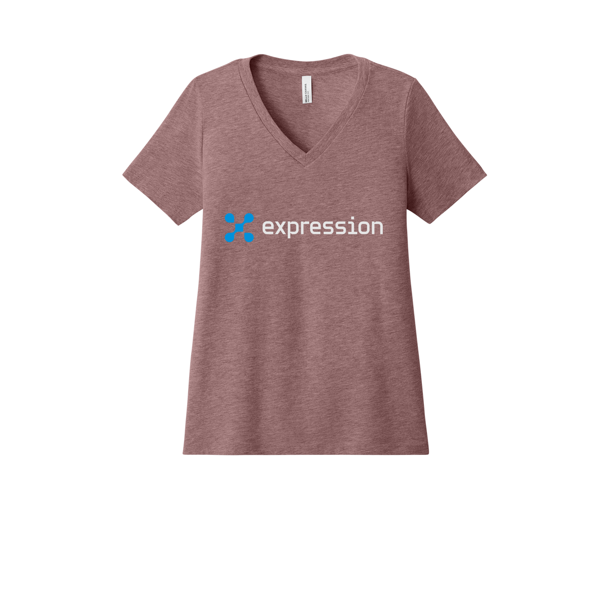 expr-womens-relaxed-v-neck-tee-dtf-front-6405CVC-heathermauve-flat-front
