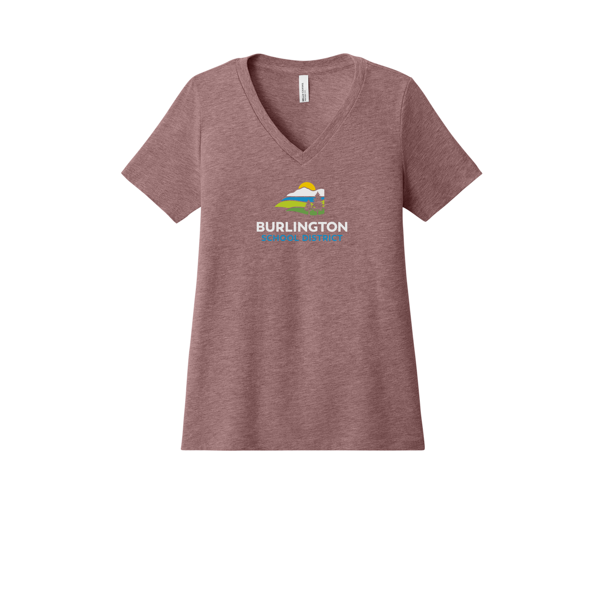 bsdvt-womens-relaxed-v-neck-tee-dtf-front-6405CVC-heathermauve-flat-front