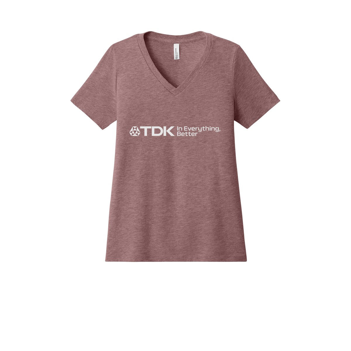 tdk-womens-relaxed-v-neck-tee-dtf-front-6405CVC-heathermauve-flat-front