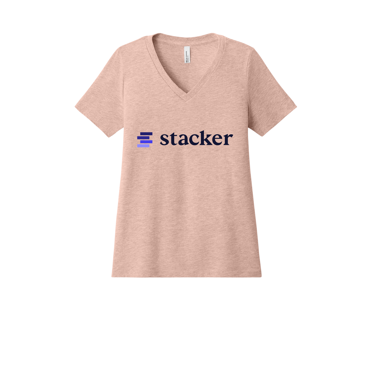 stacker-womens-relaxed-v-neck-tee-dtf-front-6405CVC-heatherpeach-flat-front
