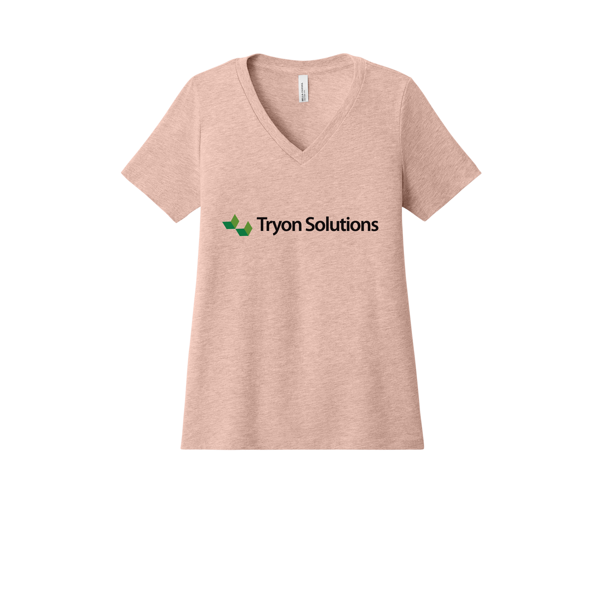 tryonsolutions-womens-relaxed-v-neck-tee-dtf-front-6405CVC-heatherpeach-flat-front
