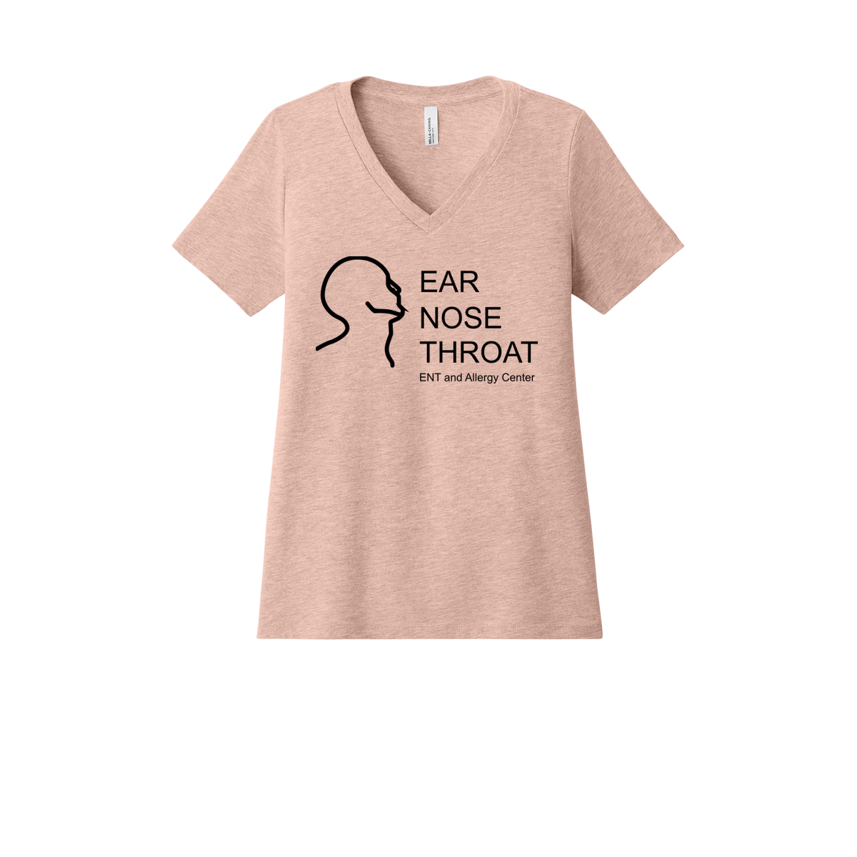 entnwa-womens-relaxed-v-neck-tee-dtf-front-6405CVC-heatherpeach-flat-front