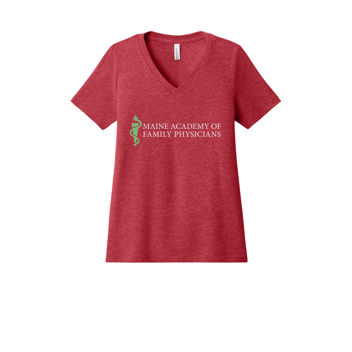 maineafp-womens-relaxed-v-neck-tee-dtf-front-6405CVC-heatherred-flat-front