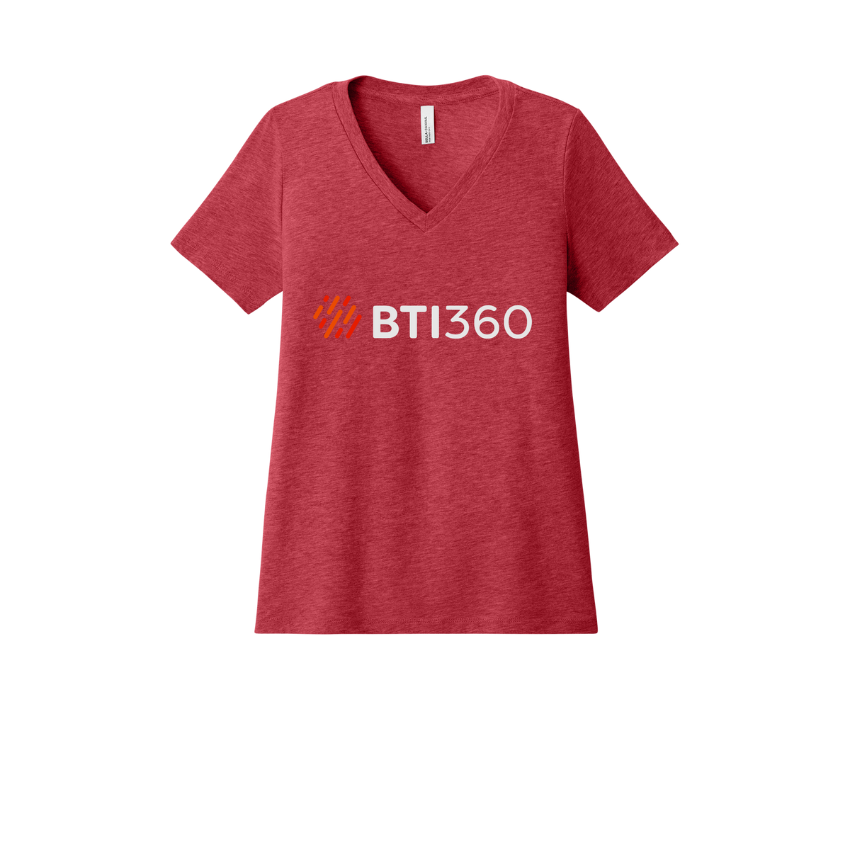 bti360-womens-relaxed-v-neck-tee-dtf-front-6405CVC-heatherred-flat-front