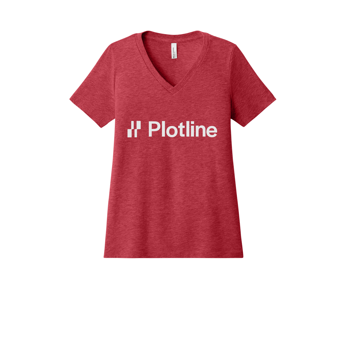 plotline-womens-relaxed-v-neck-tee-dtf-front-6405CVC-heatherred-flat-front