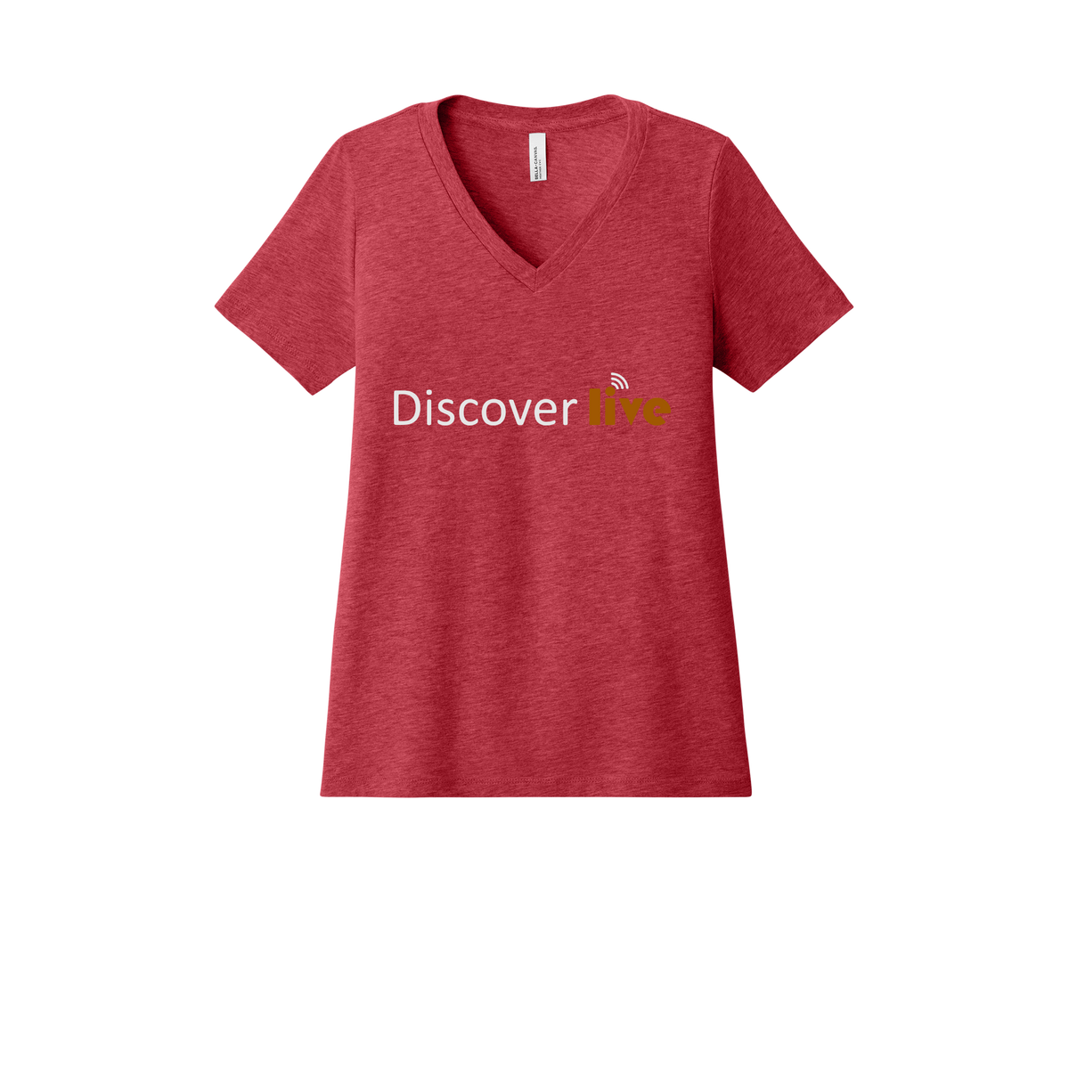 discover-womens-relaxed-v-neck-tee-dtf-front-6405CVC-heatherred-flat-front