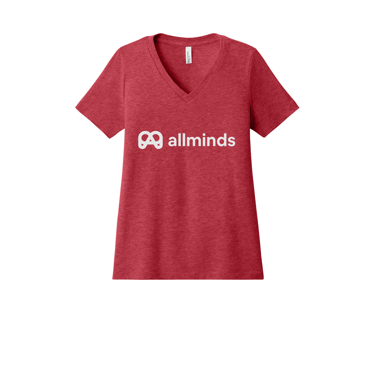 getallminds-womens-relaxed-v-neck-tee-dtf-front-6405CVC-heatherred-flat-front