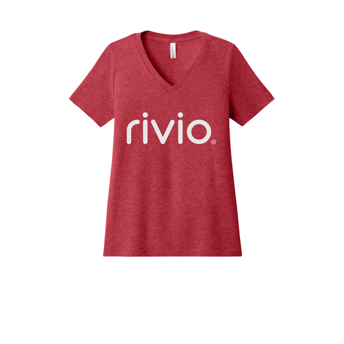 rivio-womens-relaxed-v-neck-tee-dtf-front-6405CVC-heatherred-flat-front