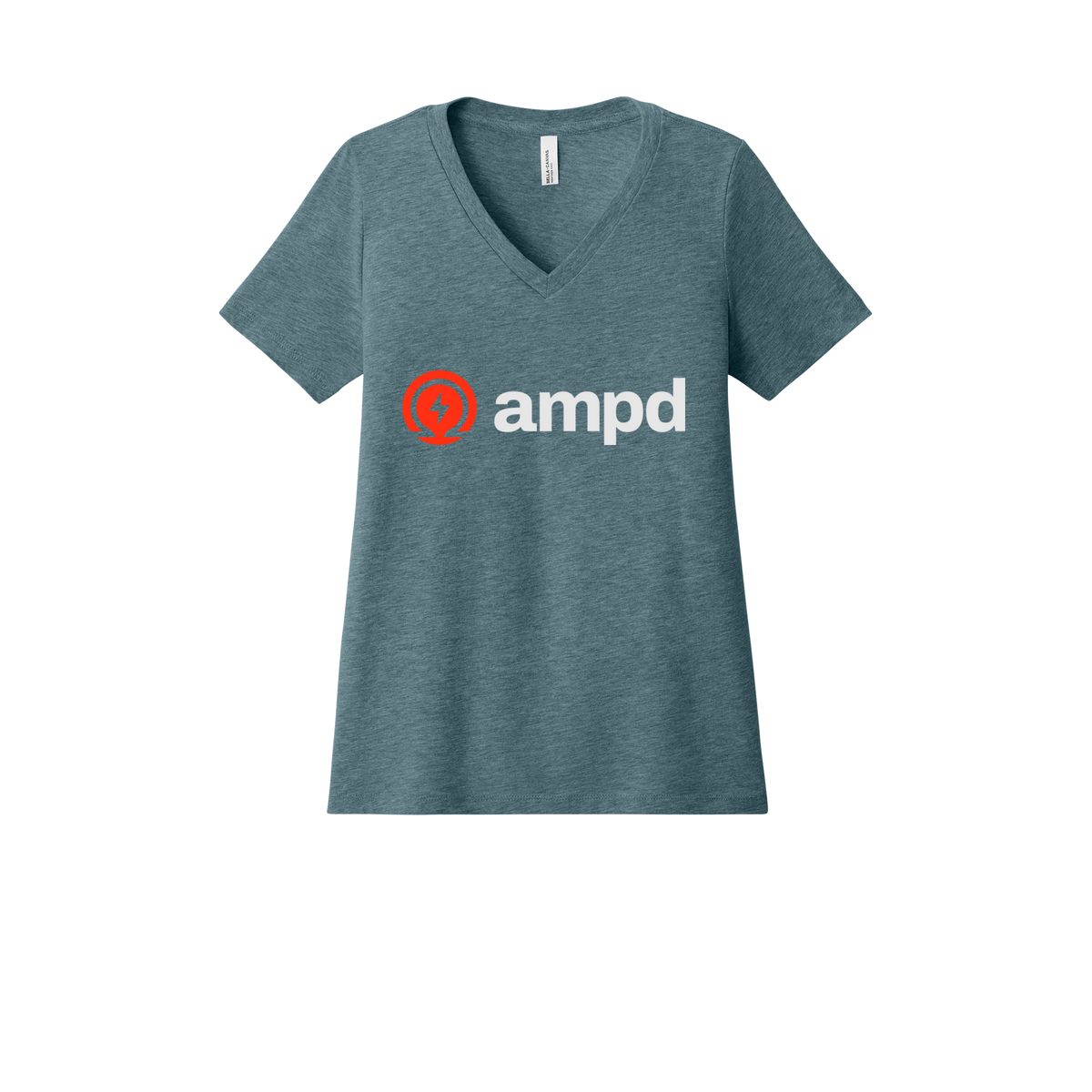 ampd-womens-relaxed-v-neck-tee-dtf-front-6405CVC-heatherslate-flat-front