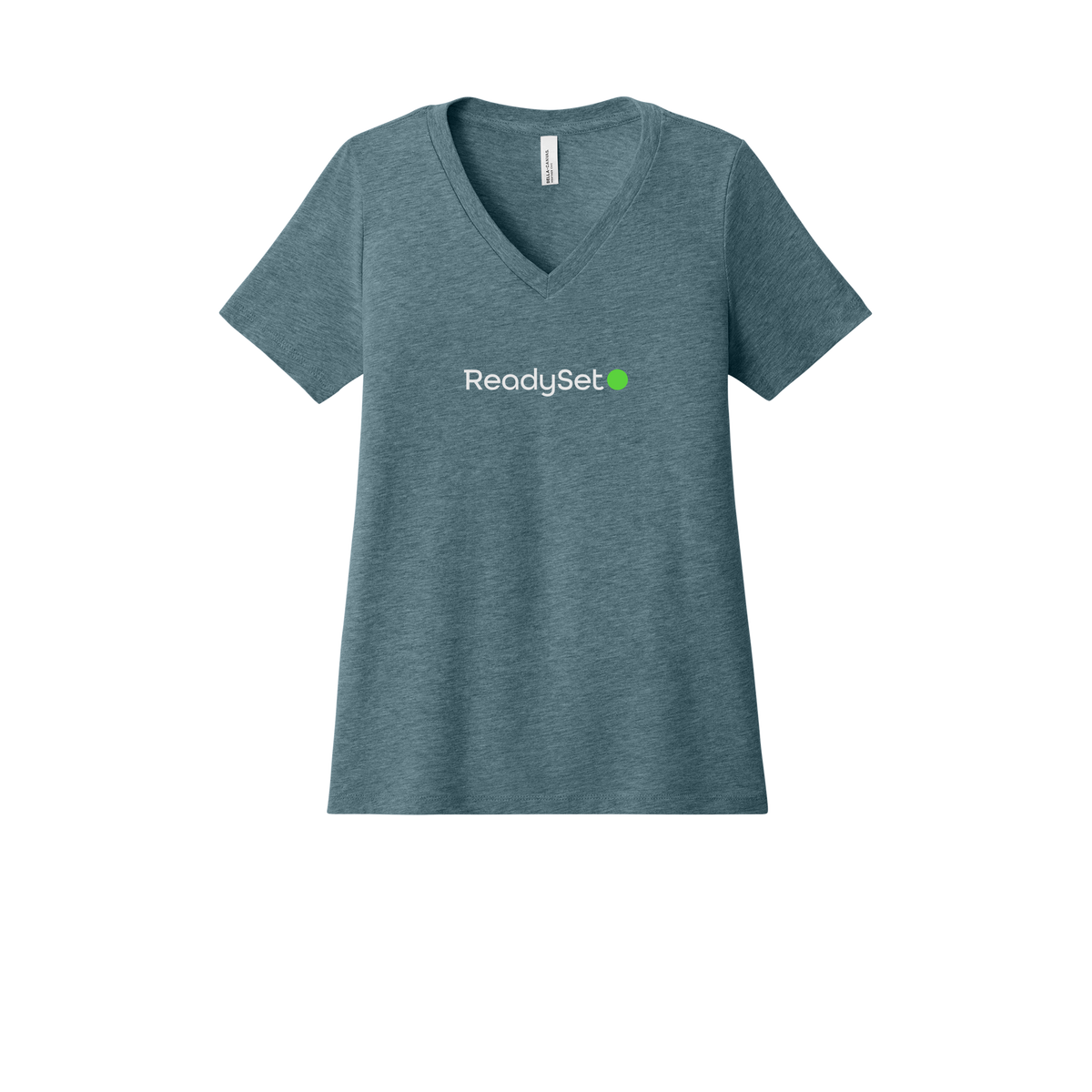 readysetsurgical-womens-relaxed-v-neck-tee-dtf-front-6405CVC-heatherslate-flat-front