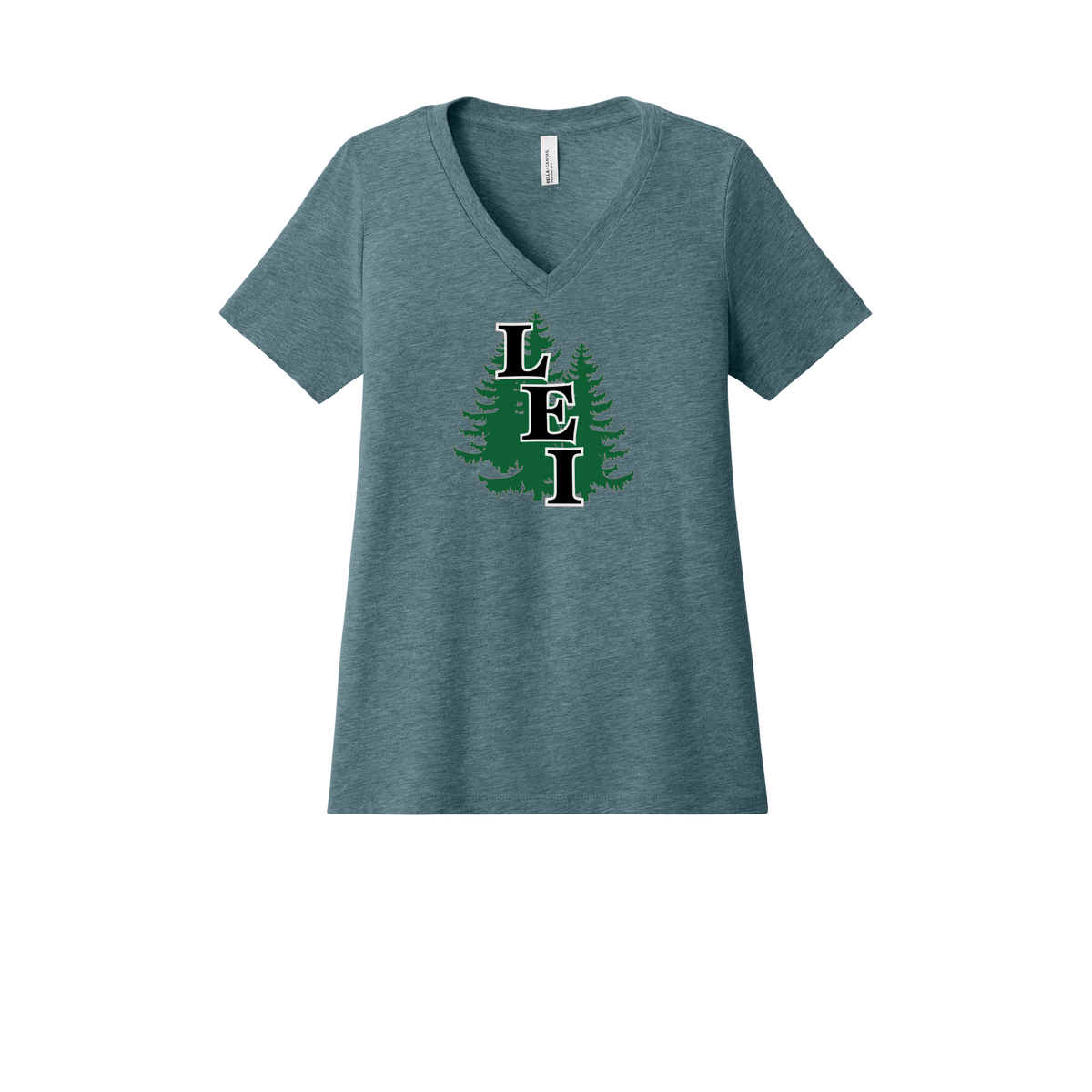 leisite-womens-relaxed-v-neck-tee-dtf-front-6405CVC-heatherslate-flat-front