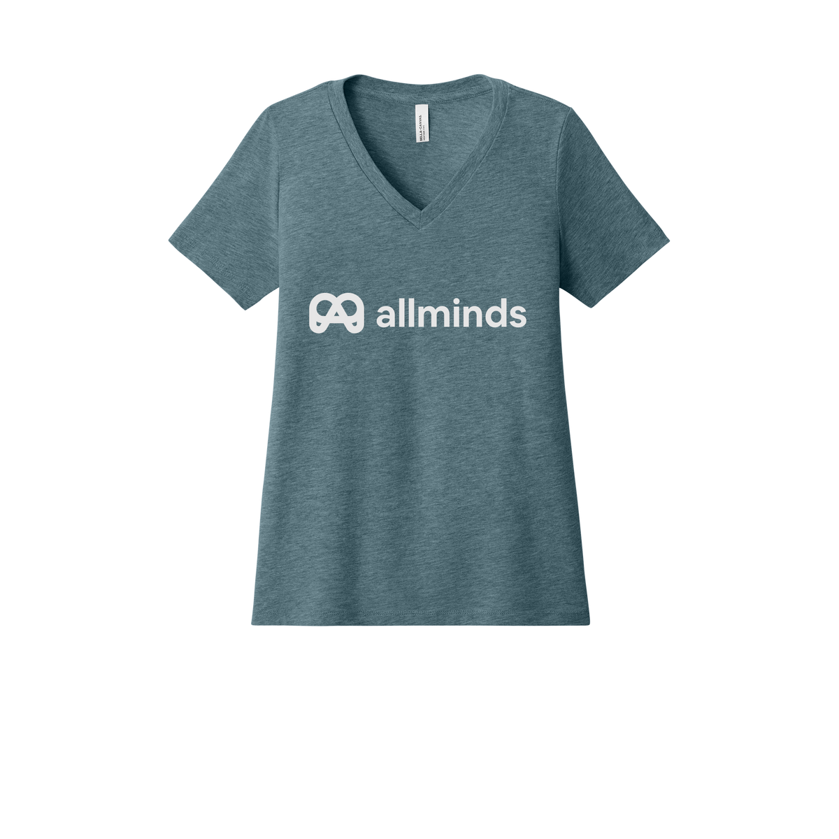 getallminds-womens-relaxed-v-neck-tee-dtf-front-6405CVC-heatherslate-flat-front