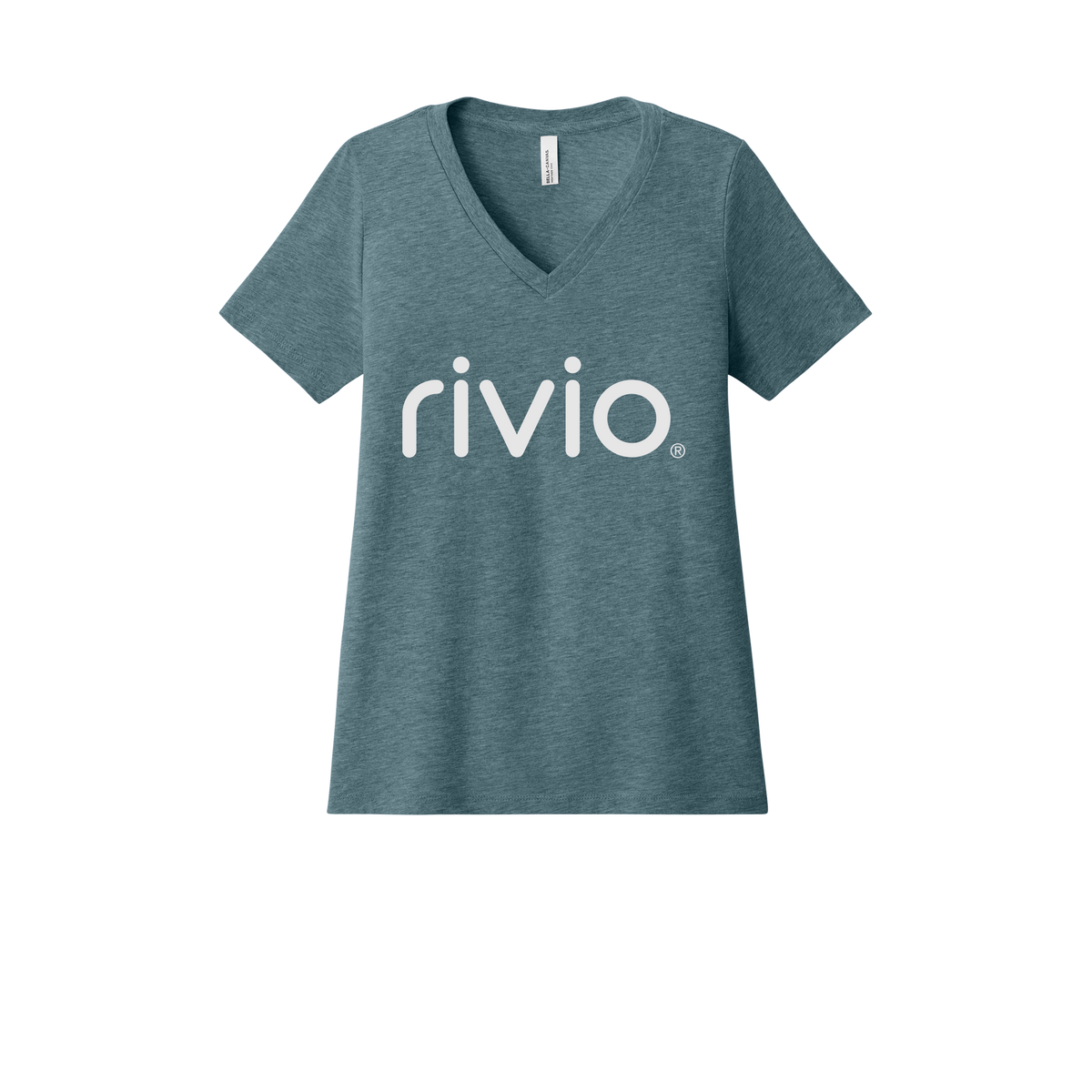 rivio-womens-relaxed-v-neck-tee-dtf-front-6405CVC-heatherslate-flat-front
