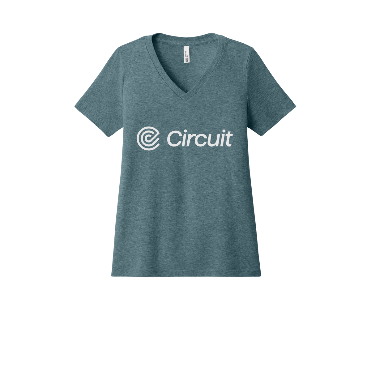 ridecircuit-womens-relaxed-v-neck-tee-dtf-front-6405CVC-heatherslate-flat-front