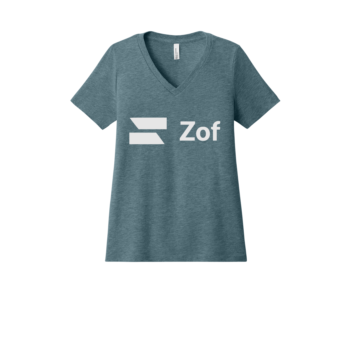 zof-womens-relaxed-v-neck-tee-dtf-front-6405CVC-heatherslate-flat-front