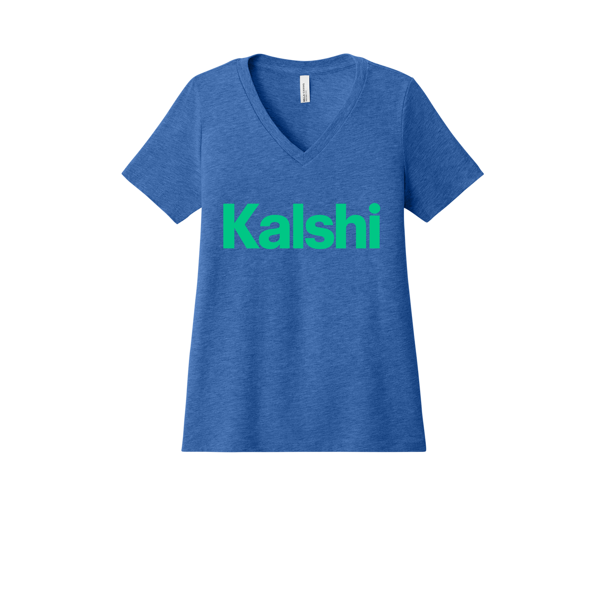 kalshi-womens-relaxed-v-neck-tee-dtf-front-6405CVC-heathertrueroyal-flat-front