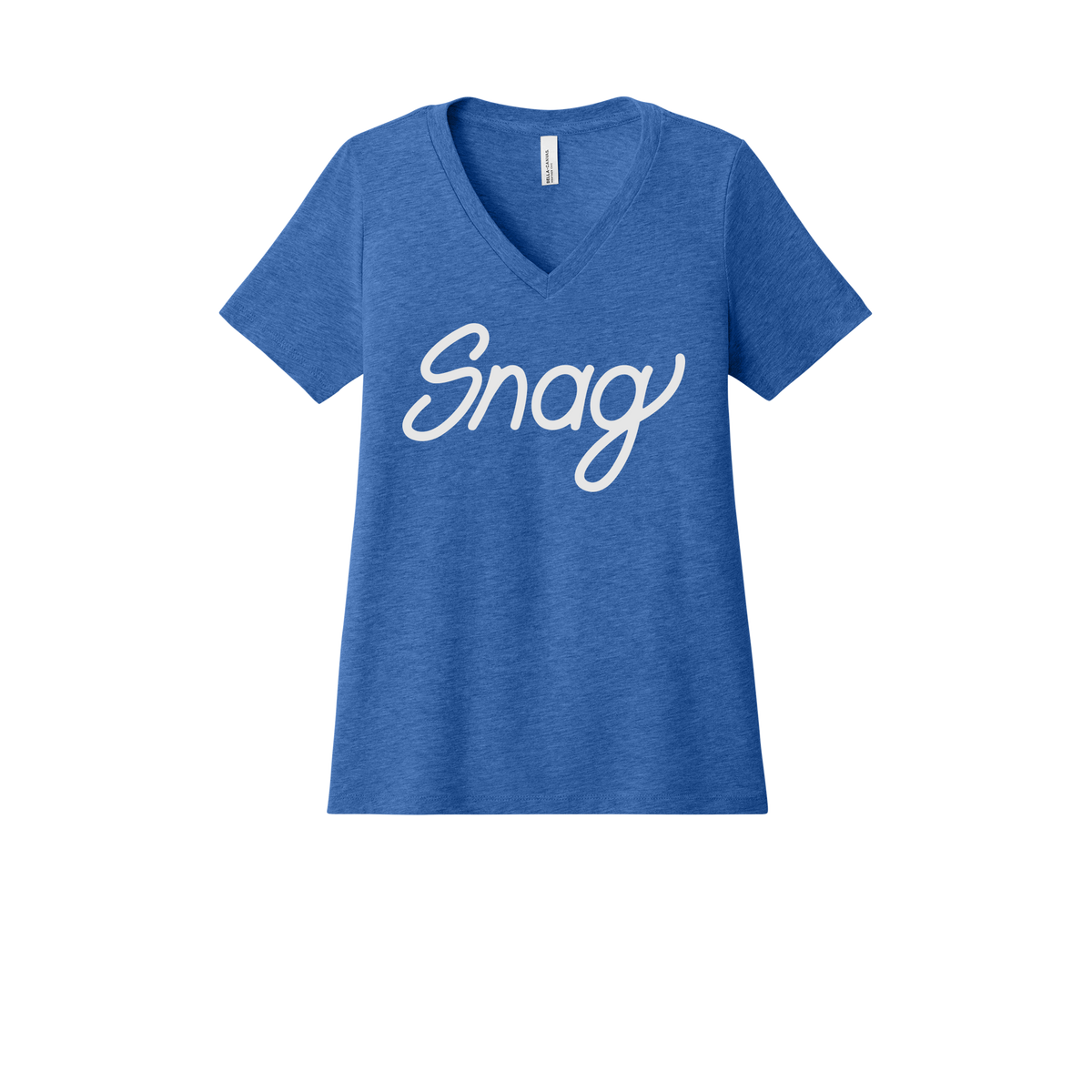 snagdelivery-womens-relaxed-v-neck-tee-dtf-front-6405CVC-heathertrueroyal-flat-front