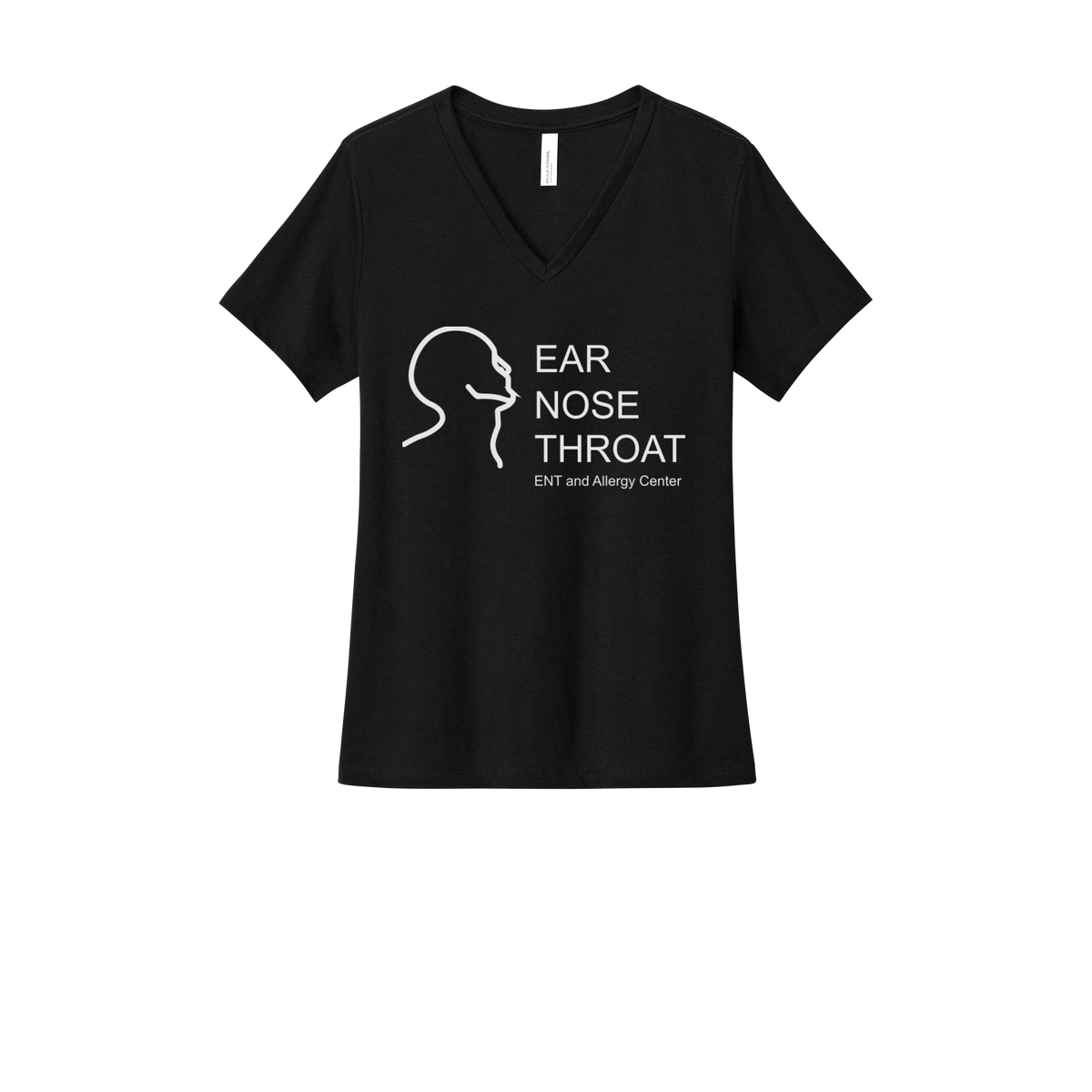 entnwa-womens-relaxed-v-neck-tee-dtf-front-6405CVC-solidblackblend-flat-front