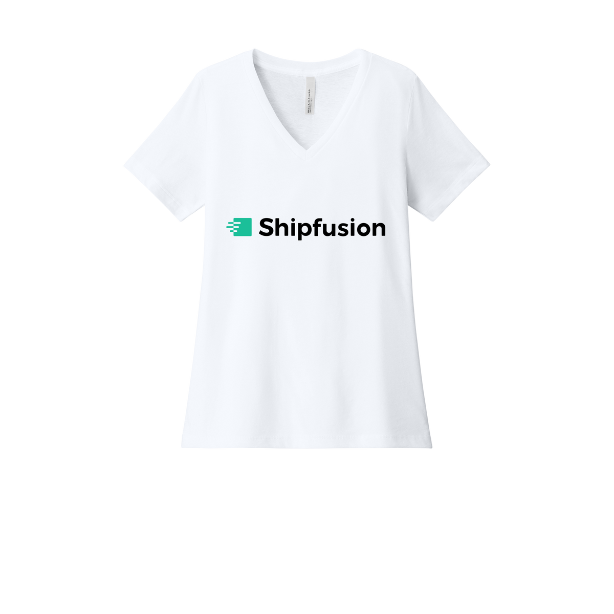 shipfusion-womens-relaxed-v-neck-tee-dtf-front-6405CVC-solidwhiteblend-flat-front