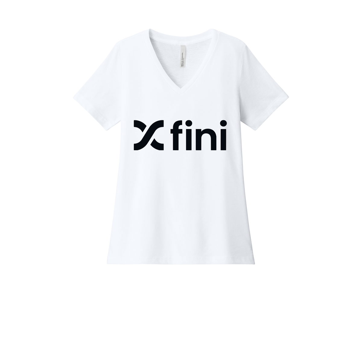 usefini-womens-relaxed-v-neck-tee-dtf-front-6405CVC-solidwhiteblend-flat-front